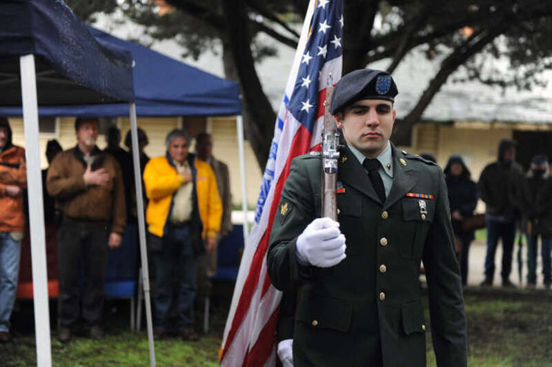 MARINA, Calif. - Sunday, Jan. 30, marked the 70th anniversary of the opening of the Army Station Veterinary Hospital for horses and mules at Fort Ord and was pronounced "Marina Warhorse Day" during a historical event sponsored by the Friends of the