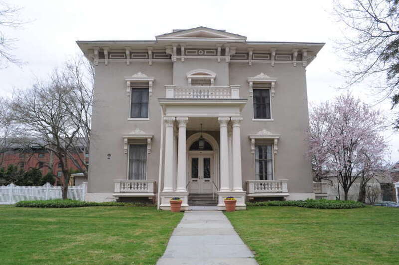 President's House (Coite-Hubbard House), 269 High St., Middletown, Connecticut, USA. Residence of the president of Wesleyan University since 1904. See Category:Center for the Americas (Wesleyan University) for an earlier presidential residence.