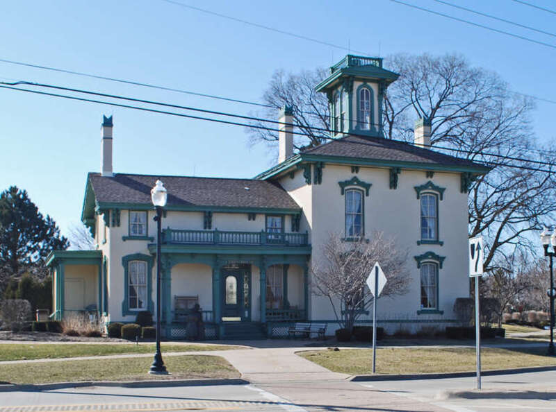 William Upton House (rear), Macomb County MI