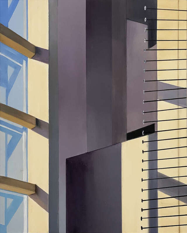 Painting by Allan Gorman