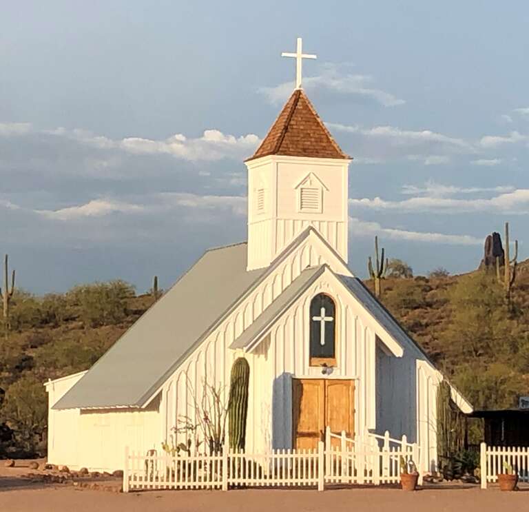 The Superstition Mountain Museum, also known as the Superstition Mountain - Lost Dutchman Museum, located at 4087 East Apache Trail (Arizona State Route 88), just over the border of Apache Junction, Arizona, was founded in 1980 and is run by the