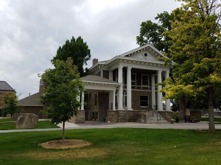 Blatchley Hall (1910) at the College of Idaho, Caldwell.