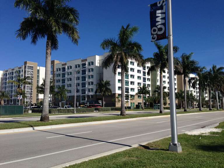 FAU's Innovation Village student apartments on Boca Raton campus