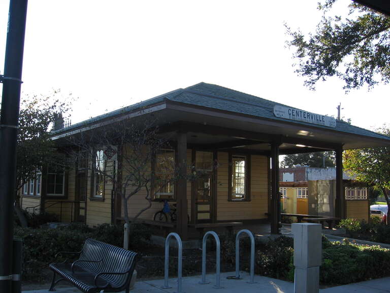 The Fremont (Amtrak station) in the former city of Centerville, which is now in Fremont, California, USA.