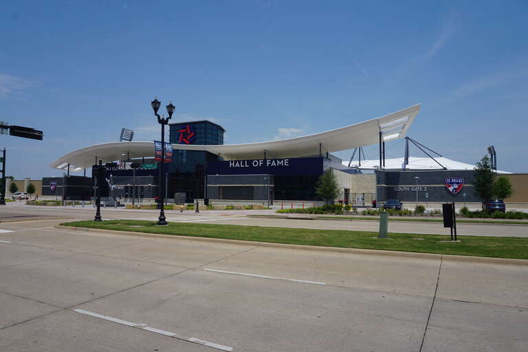 The National Soccer Hall of Fame in Frisco, Texas (United States).