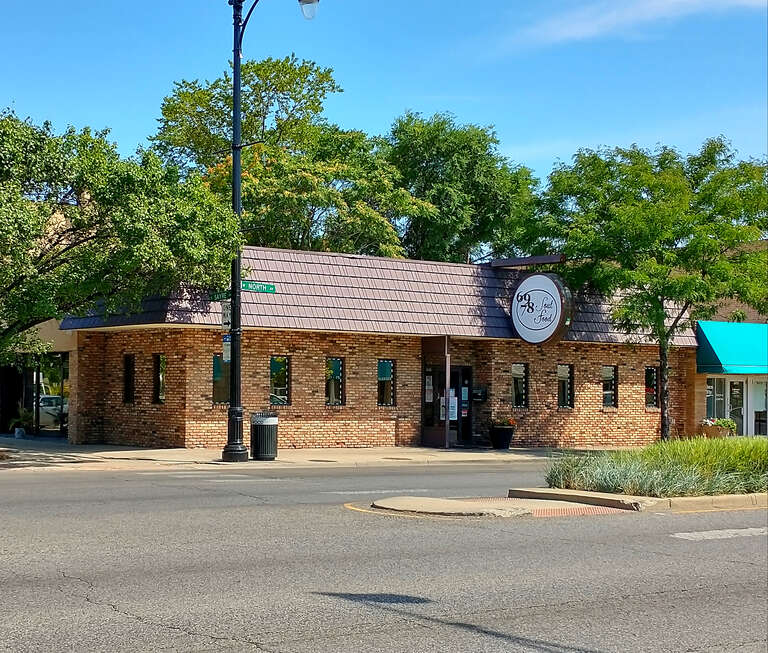 Michael Spilotro was the brother of infamous gangster Anthony "The Ant" Spilotro, the Outfit's enforcer in Las Vegas. He owned Hoagie's Restaurant pictured here (now a soul food restaurant.)
Michael was an aspiring actor &amp; lifelong friend of