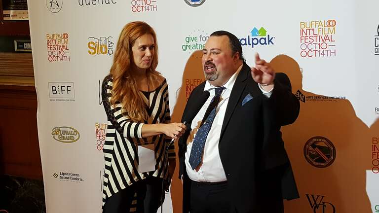 Actor JJ Alfieri at the Buffalo International Film Festival