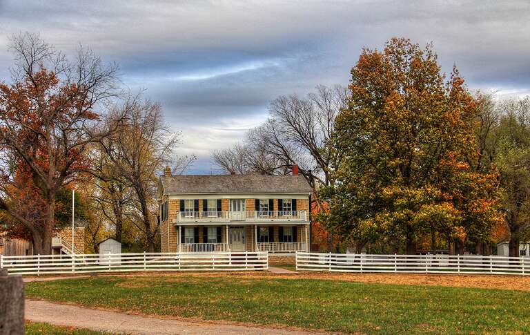 Mahaffie Stagecoach Stop &amp; Farm Historic Site at 1200 East Kansas City Road in Olathe, Kansas
Picture ID# 7972, 7973, 7974

HDR - High Dynamic Range