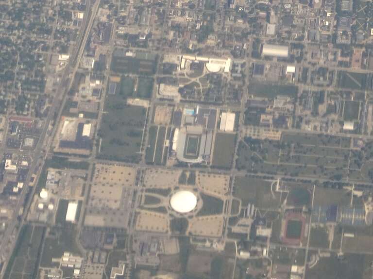 Memorial Stadium is a football stadium located in Champaign, Illinois, in the United States, on the campus of the University of Illinois at Urbana-Champaign. The stadium is dedicated as a memorial to the Illinois men who died in World War I and World