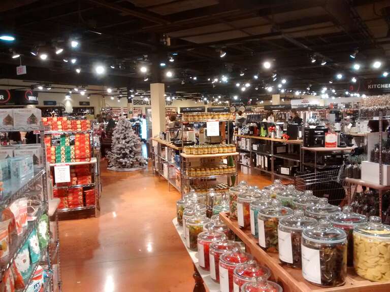 The interior of Southern Season in Chapel Hill, North Carolina.