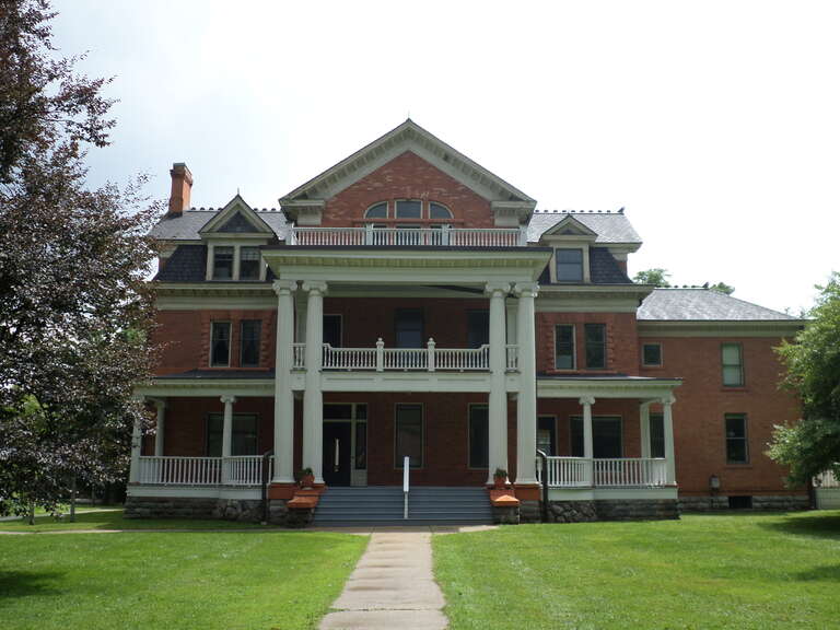 The Turner-Dodge House and Heritage Center located at 106 E. North St, Lansing, MI