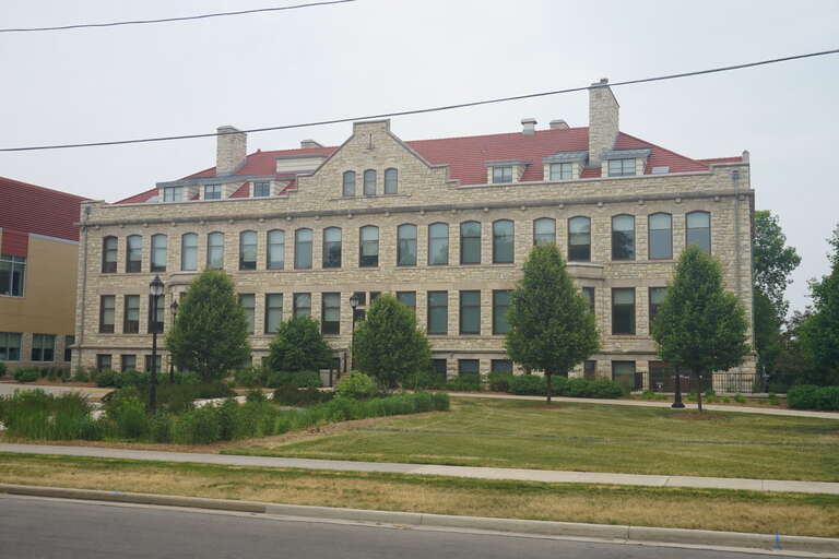 Rankin Hall at Carroll University in Waukesha, Wisconsin (United States).
