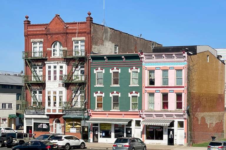 The Chotola Building, on the left, and other buildings in Plainfield, New Jersey. Contributing properties of the North Avenue Commercial District.



This is an image of a place or building that is listed on the National Register of Historic Places