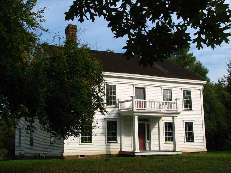 The historic Bybee-Howell House (built 1856), located at 13901 Northwest Howell Park Road on Sauvie Island, Oregon, United States, is listed on the US National Register of Historic Places (NRHP). It is today part of Metro's Howell Territorial Park,