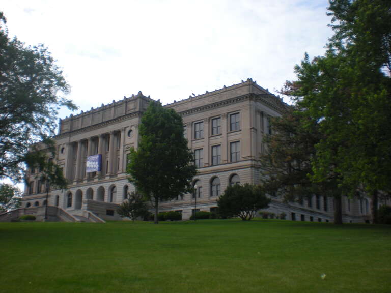 Omaha Central High School on Capital Hill in downtown Omaha
