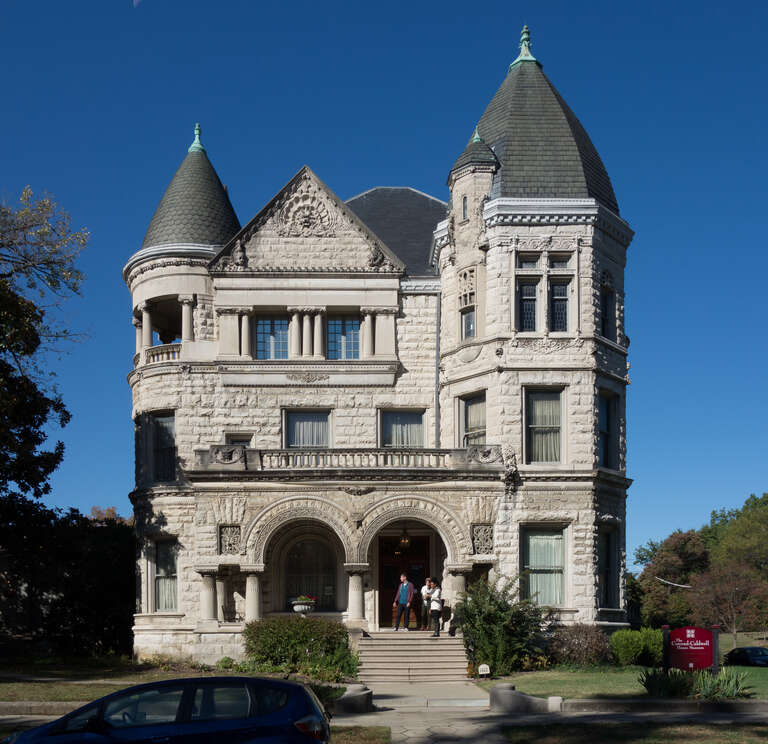 Conrad-Caldwell House Museum, on St James Court, Old Louisville Kentucky.