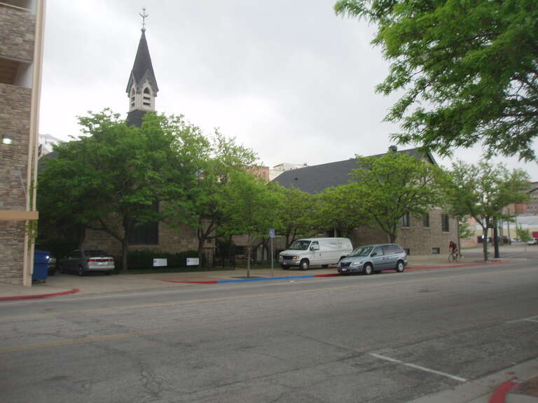 The Episcopal Church of the Good Shepherd, a historic church in Ogden, Utah, United States.
