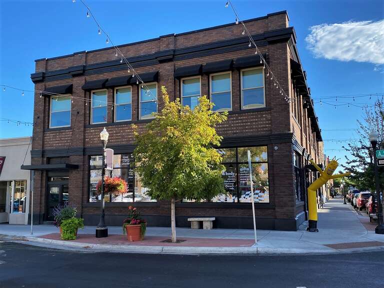 Farmers and Merchants Bank Building  Currently used as a retail space and services facility.