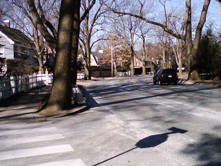 Fresh Pond Parkway (northbound) between Brattle Street and Huron Avenue.