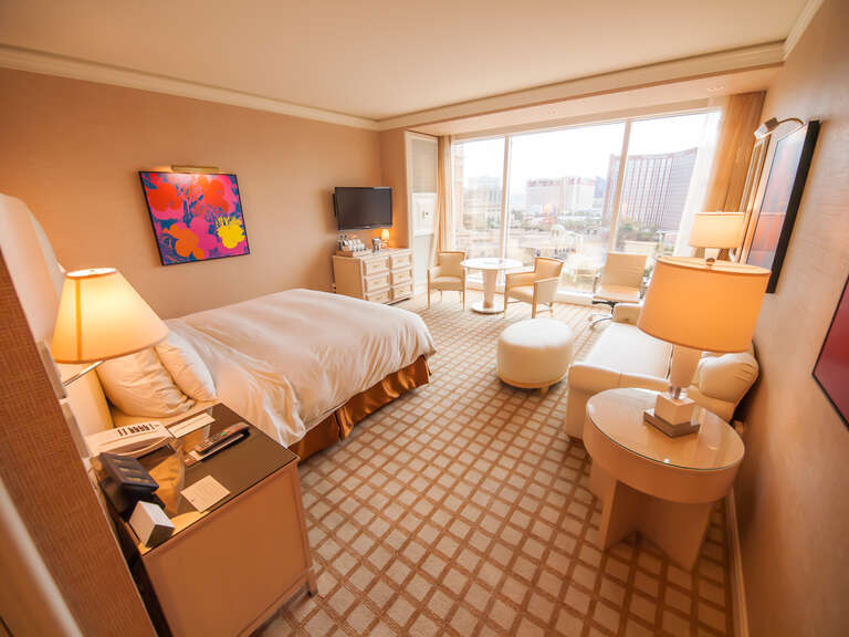 My hotel room at the Wynn hotel in Las Vegas, Nevada

PERMISSION TO USE: you are welcome to use this photo free of charge for any purpose including commercial. I am not concerned with how attribution is provided - a link to my flickr page or my name