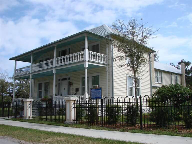 James Wadsworth Rossetter House in Melbourne, Florida.  March 24, 2007.