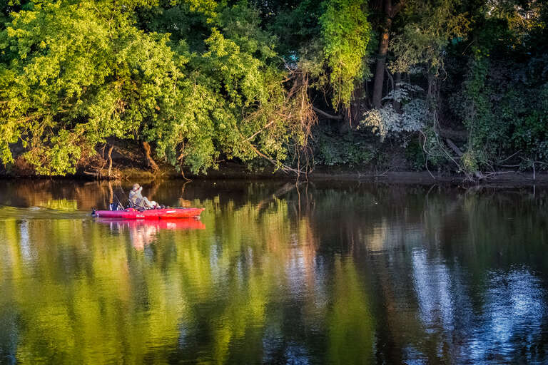 Trolling on the Tittabawassee.