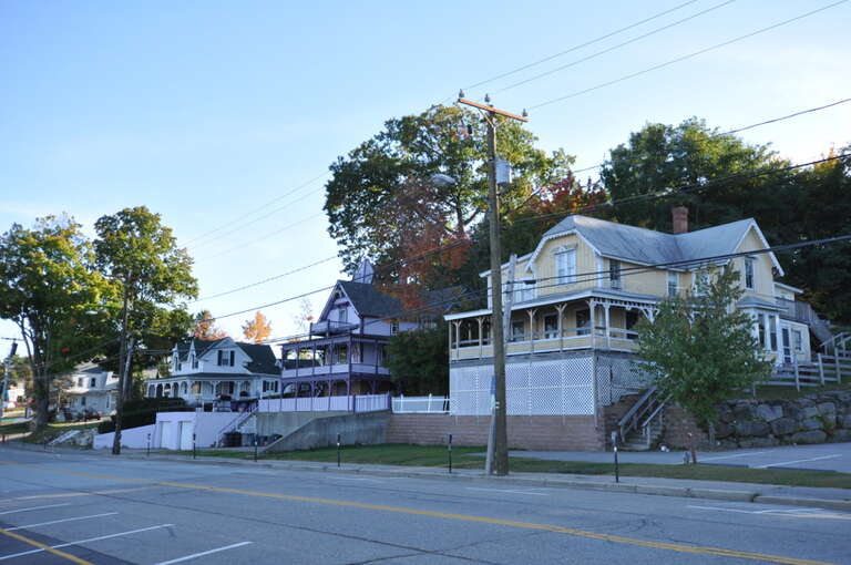 New Hampshire Veterans' Association Historic District, Weirs Beach (Laconia), New Hampshire.