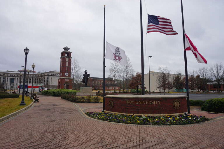 The Troy University - Montgomery Campus in Montgomery, Alabama (United States).