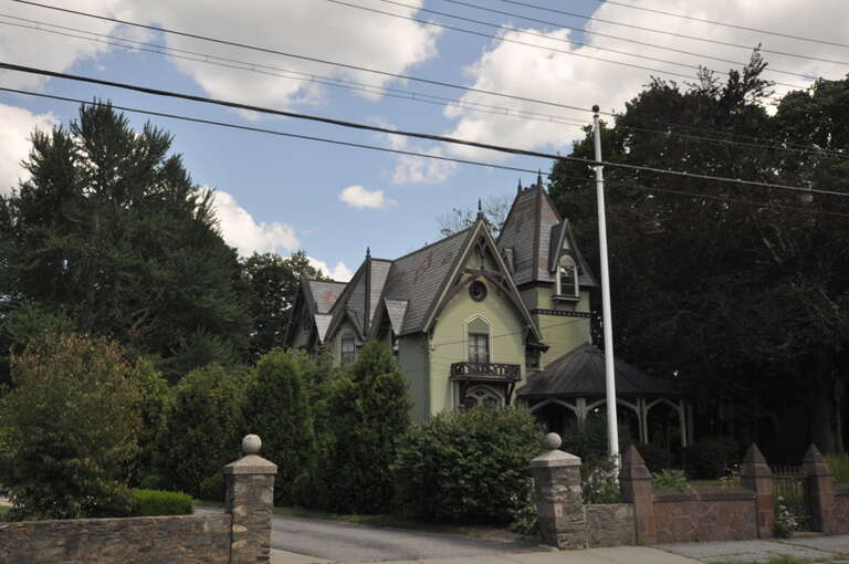 Converse House and Barn, Norwich, Connecticut.
