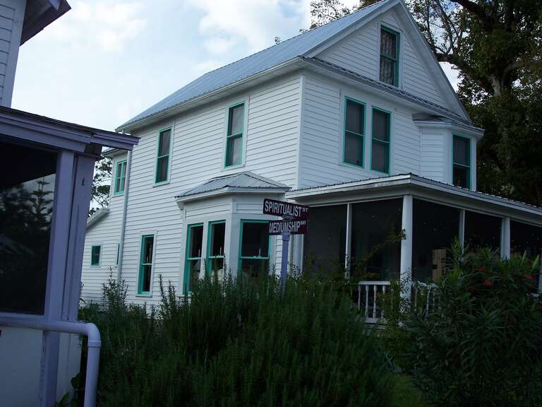 Southern Cassadaga Spiritualist Camp Historic District - intersection of Spiritualist Street and Mediumship Way, in Cassadaga, Florida