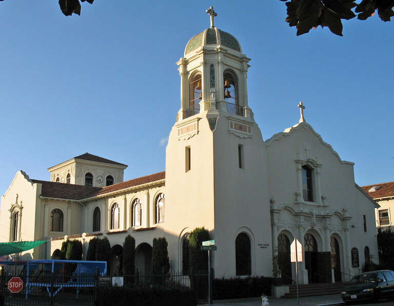 w:National Register of Historic Places listings in Alameda County, California.

St. Joseph's Basilica, 1109 Chestnut St., Alameda, California, USA. Photographed 2008-10-04 from the northwest corner of Chestnut St. and San Antonio Ave. Camera