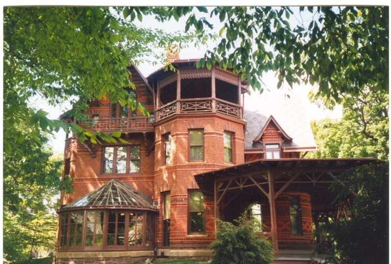 Wohnhaus von Mark Twain in Hartford, Connecticut