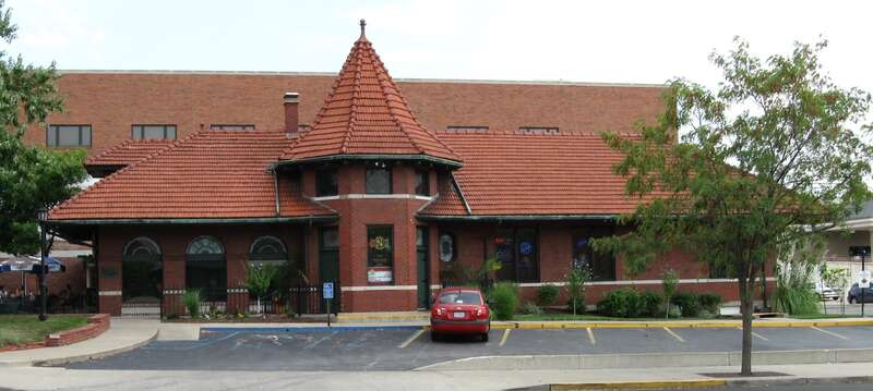 Missouri, Kansas, and Texas Railroad Depot in Columbia, Missouri