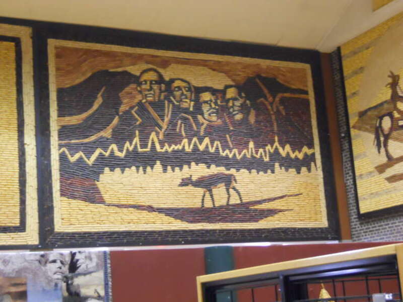 The original Mitchell Corn Palace (known as "The Corn Belt Exposition") was built in 1892 to showcase the rich soil of South Dakota and encourage people to settle in the area. It was a wooden castle structure on Mitchell's Main Street. In 1904–1905,