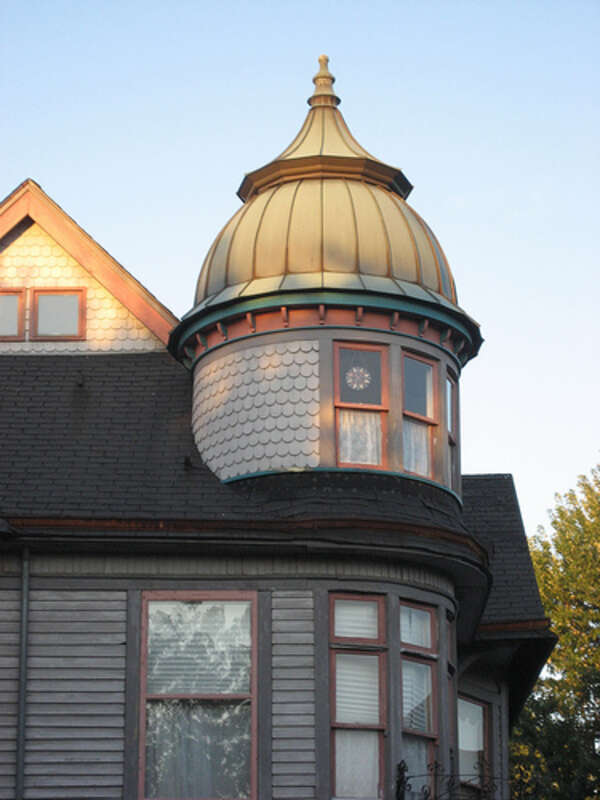 Residential Architectural Example in Old Northside Historic District, Indianapolis, Indiana