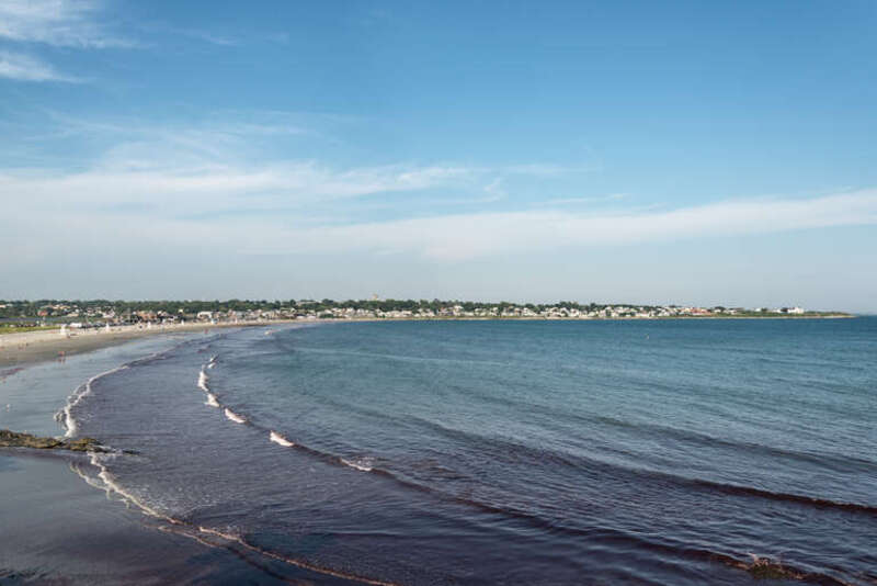 Shore - Newport, Rhode Island, USA - August 15, 2015