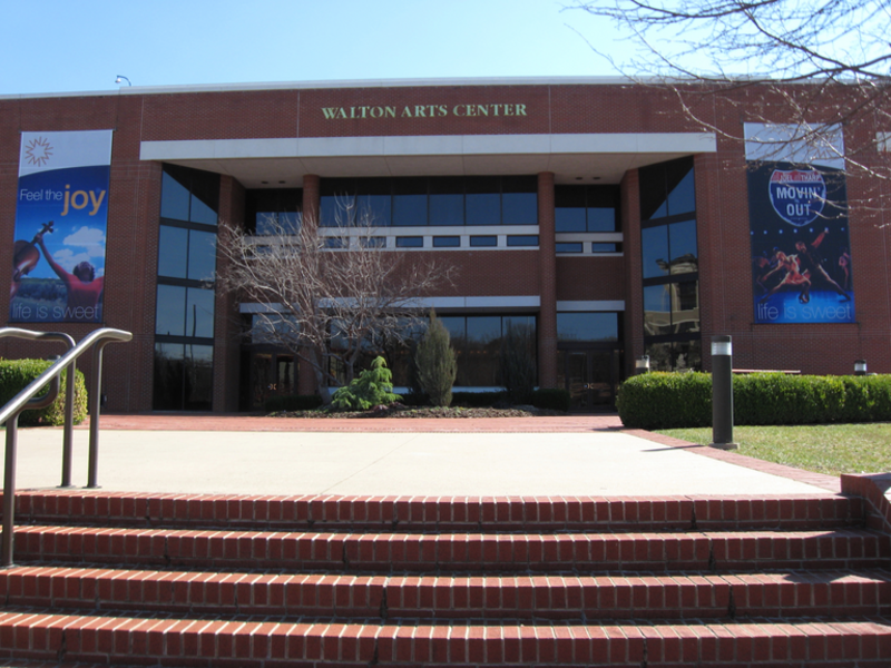 Picture of the front of the Walton Art Center