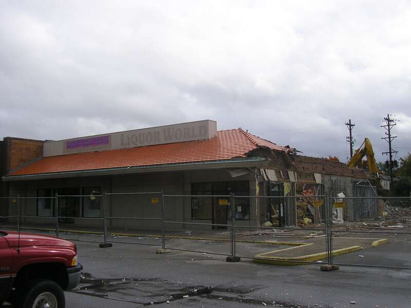 For some reason, I'll always remember in high school when were driving past this place, after it just became Liquor World, and they were putting up the sign and it just said "Liqu   World". My friend said, "Liquid World? What kind of a name is