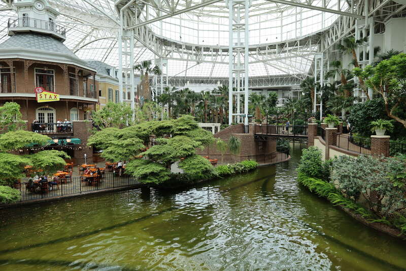 Delta Atrium of the Gaylord Opryland Resort &amp; Convention Center in Nashville, Tennessee in 2022