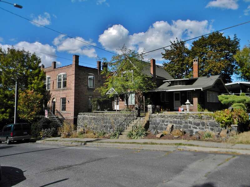 Peaceful Valley Historic District  Scene pictured is 1600 block of W. Main Street.