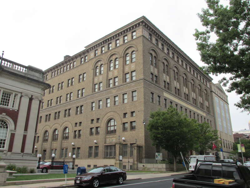 Phoenix Mutual Life Insurance Company in the Elm Street Historic District, Hartford Connecticut