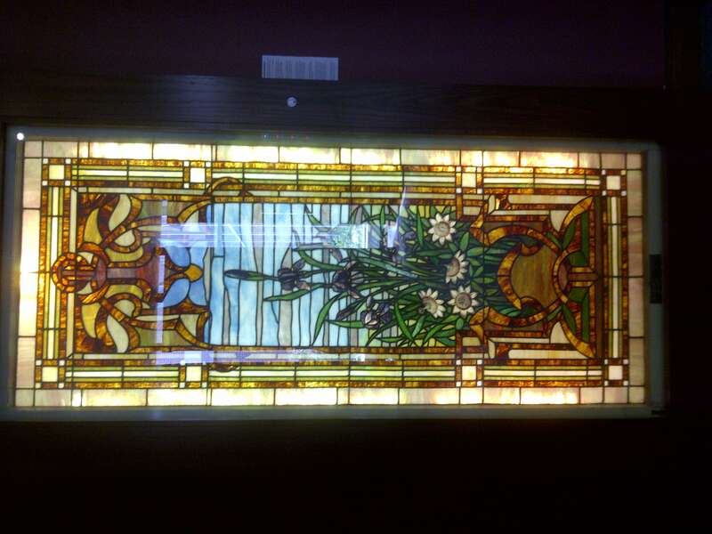 The most underappreciated attraction at Navy Pier is the Smith Stained Glass Museum, a quite respite from the carnival atmosphere of the rest of the pier.

It contains stained glass pieces that have been salvaged from remodeled and demolished