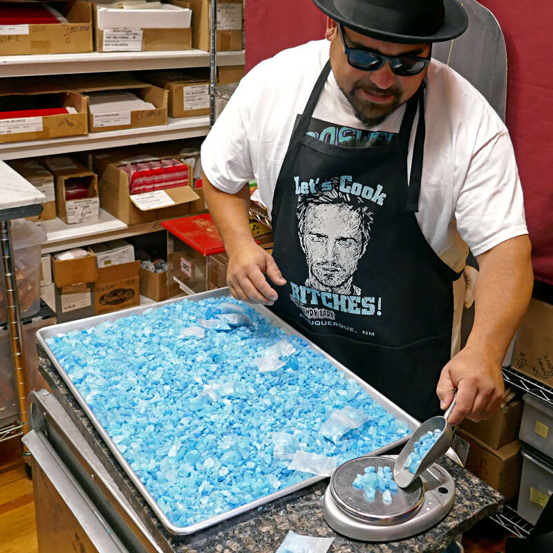 Let's Cook, Bitches !  Breaking Bad

The Candy Lady, Old Town Albuquerque
