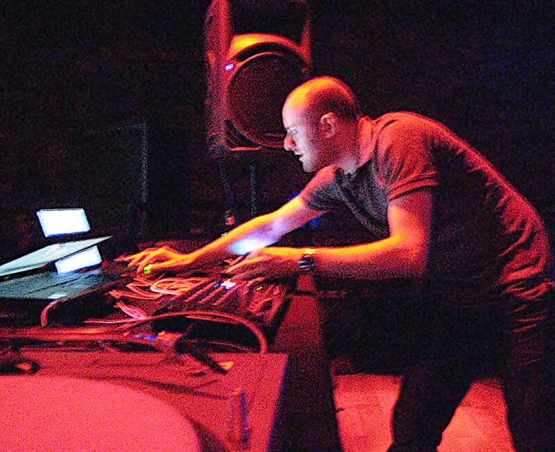 Andy Stott plays at CMKY Festival, 2009