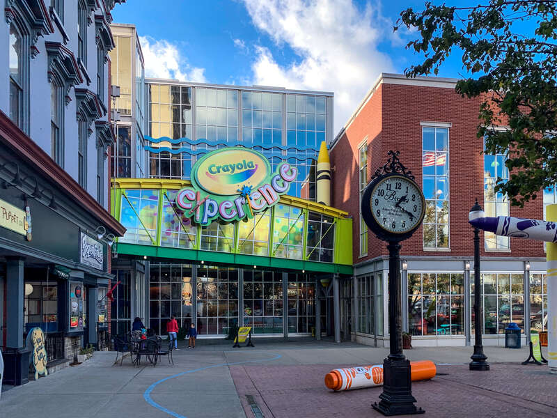 Crayola Experience in Easton, PA