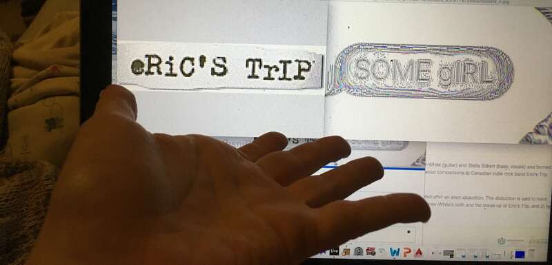 Eric's Trip and some gIRL logo comparison