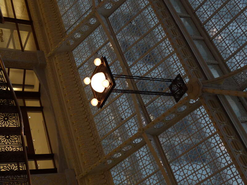 Lobby (Frank Lloyd Wright) - Rookery Building - Chicago IL