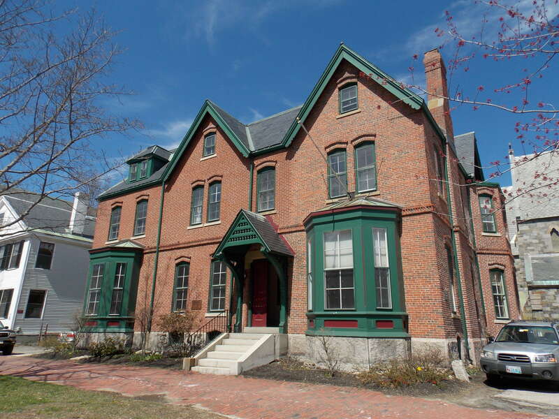 Loring House, the headquarters of the Episcopal Diocese of Maine.