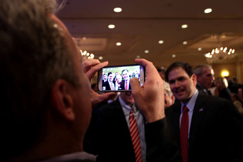 U.S. Senator Marco Rubio of Florida speaking with supporters at the Arizona Chamber of Commerce &amp; Industry's Leadership Series luncheon in Phoenix, Arizona.

Please attribute to Gage Skidmore if used elsewhere.