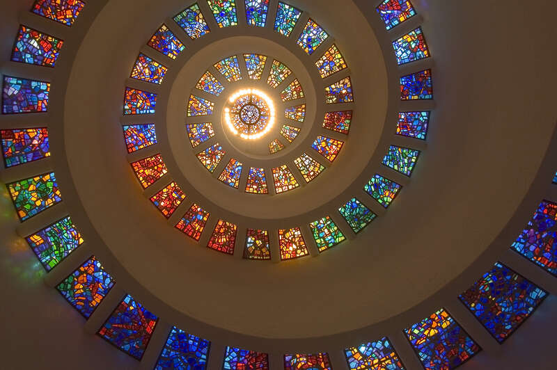 Note to self, return to chapel with wide angle lens.  This was taken in the inner sanctum of the Chapel of Thanksgiving in the heart of downtown Dallas.  I would highly recommend a visit to this gem of architecture.